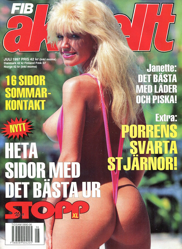 Fib Aktuellt - Juli 1997 framsida