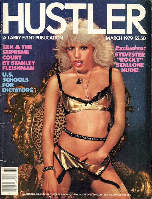 Hustler - March (1979) front cover