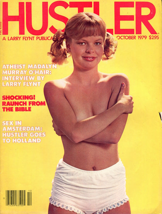 Hustler - October (1979) front cover