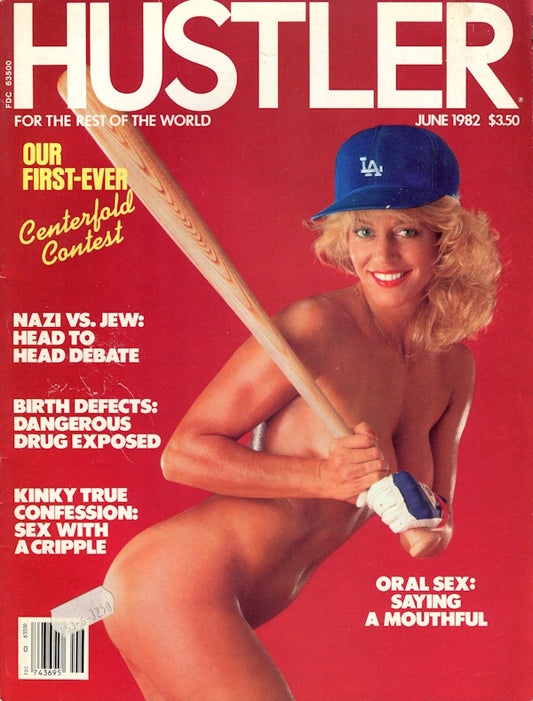 Hustler - June (1982) front cover