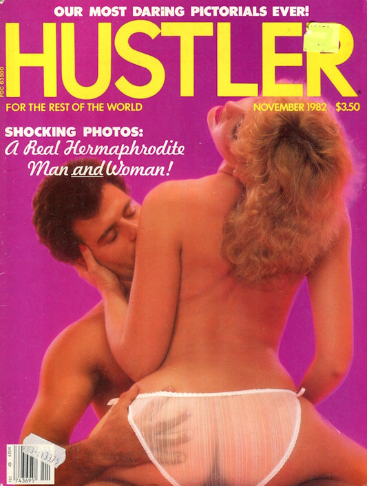 Hustler - November (1982) front cover