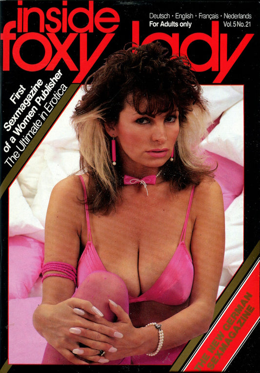  Inside Foxy Lady # 21 (1986) front cover