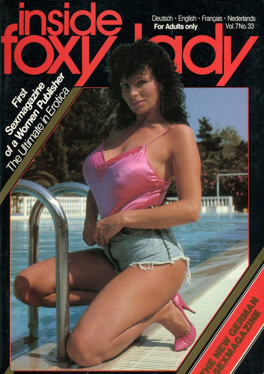  Inside Foxy Lady # 33 front cover