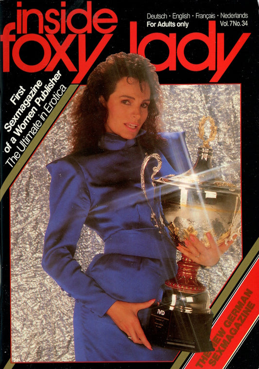  Inside Foxy Lady # 34 (1988) front cover