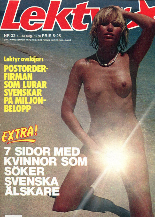Lektyr # 32 (1978) framsida