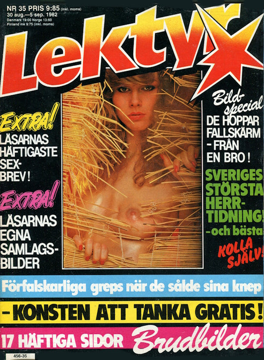 Lektyr # 35 (1982) framsida