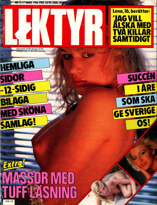 Lektyr # 12 (1986) framsida