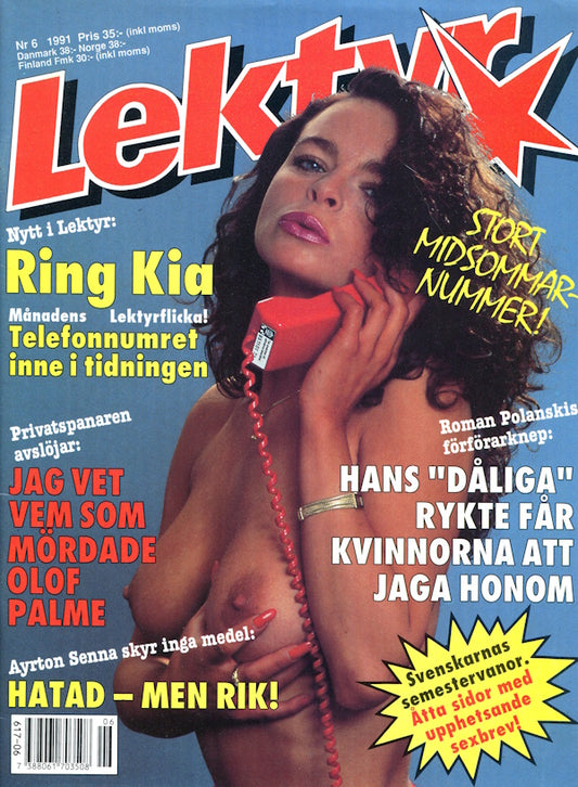 Lektyr # 06 (1991) framsida