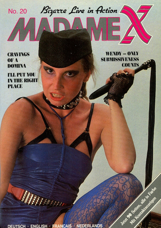 Madame X # 20 (1986) front cover