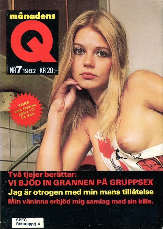  Månadens Q # 07 (1982) framsida