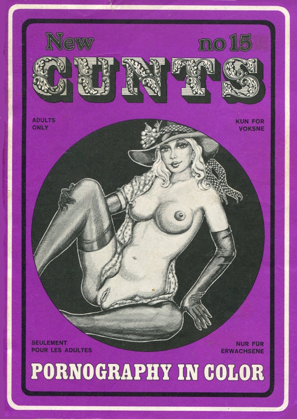 New Cunts # 15 (1977) framsida