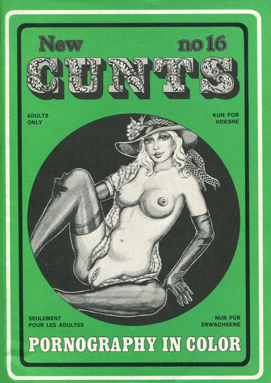 New Cunts # 16 (1977) framsida