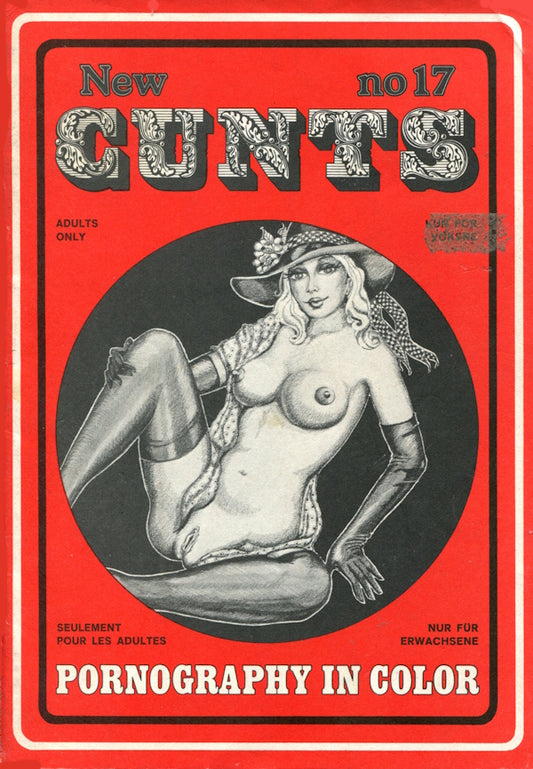 New Cunts # 17 (1977)-framsida