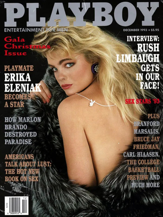 Playboy Magazine - December 1993 front cover