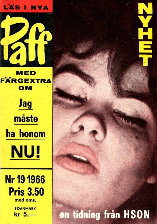 Paff Nr 19 (1966) framsida