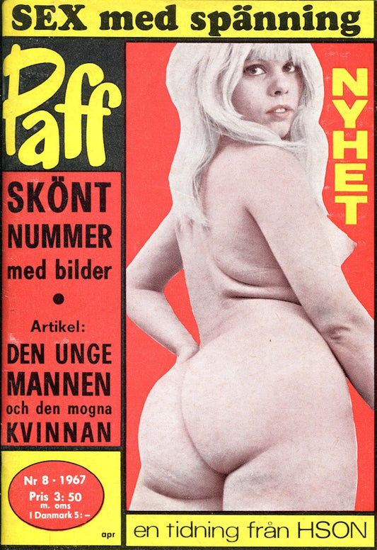 Paff Nr 08 (1967) framsida