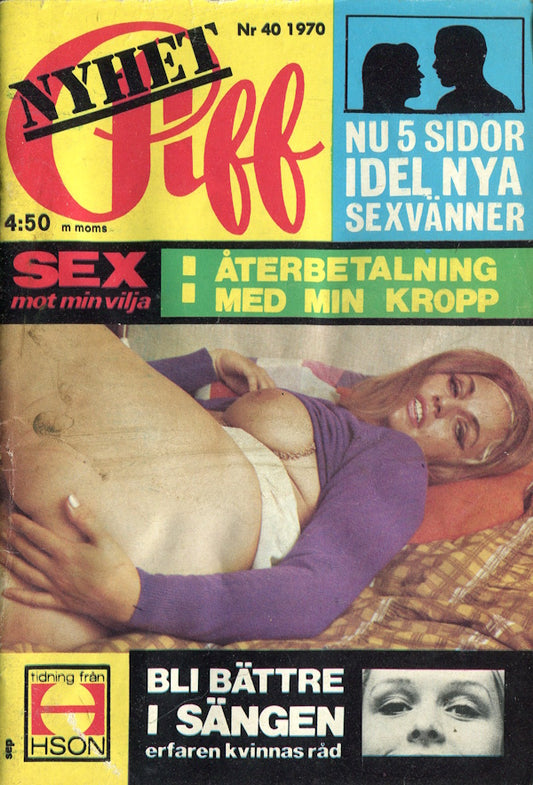 Piff Nr 40 (1970) framsida