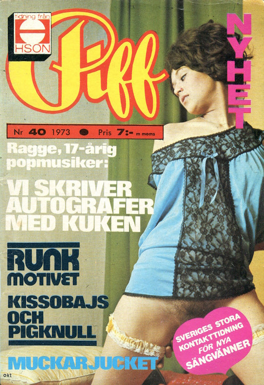 Piff Nr 40 (1973) framsida