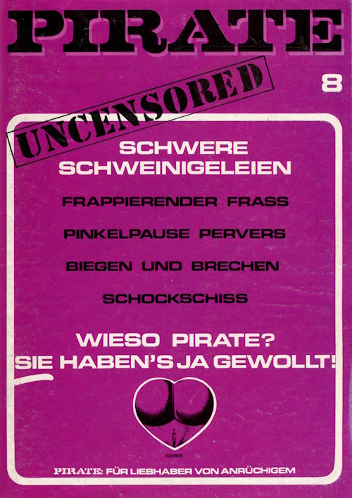 Pirate Magazine # 08 (1983) front cover