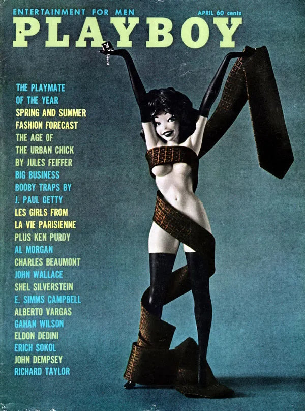 Playboy Magazine - April 1961 front cover