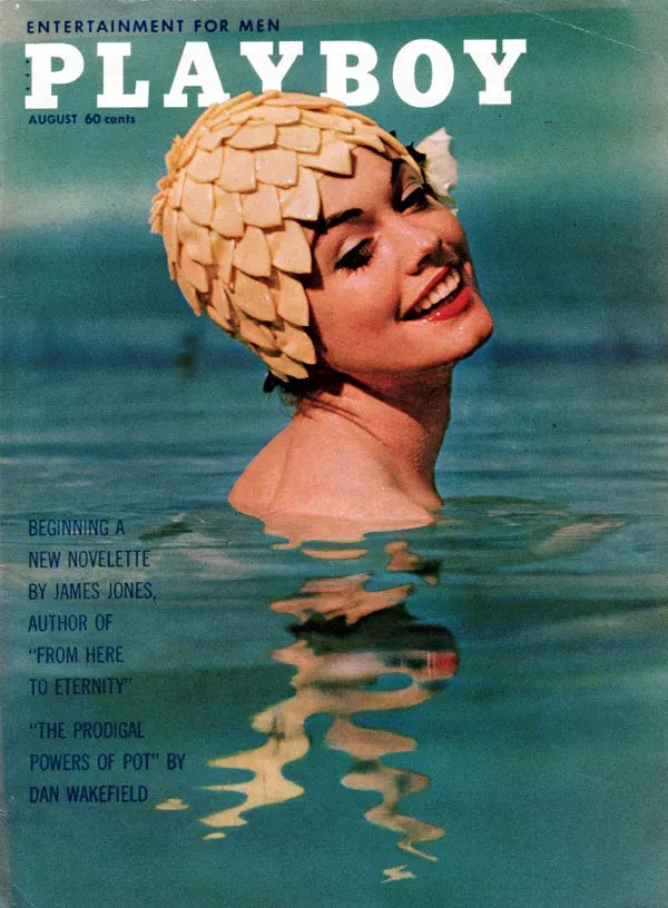 Playboy Magazine - August 1962 front cover