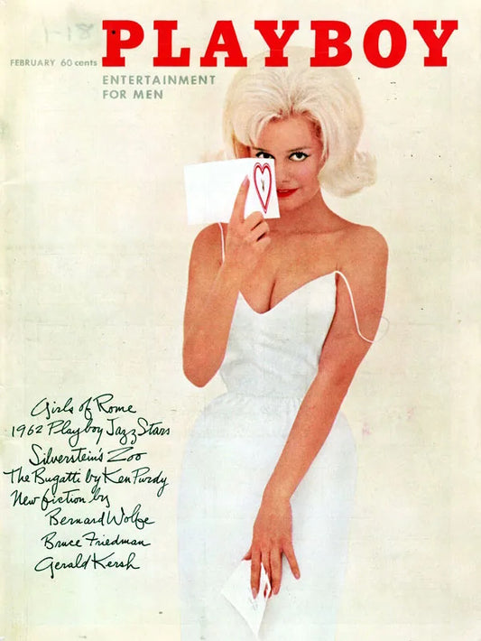 Playboy Magazine - February 1962 front cover