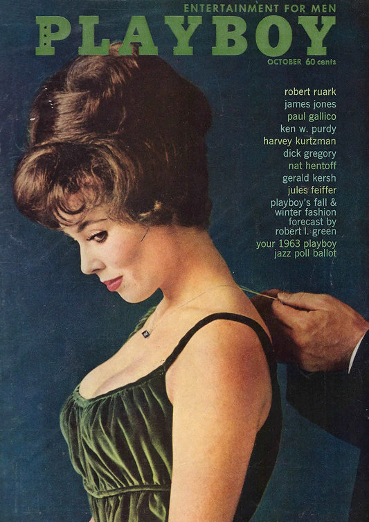 Playboy Magazine - October 1962 front cover