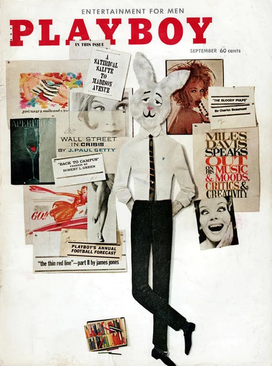 Playboy Magazine - September 1962 front cover
