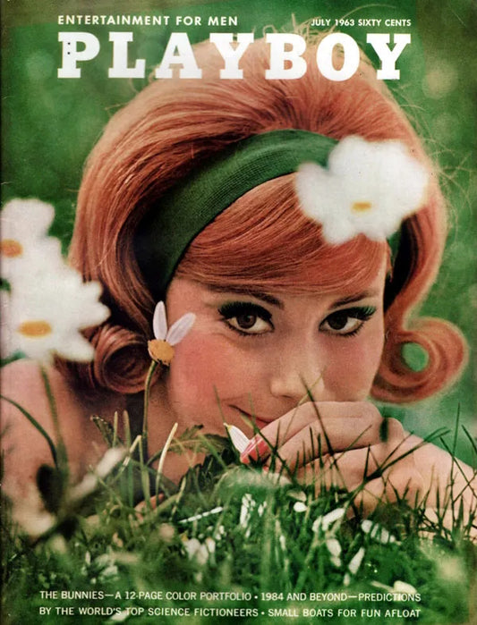 Playboy Magazine - July 1963 front cover