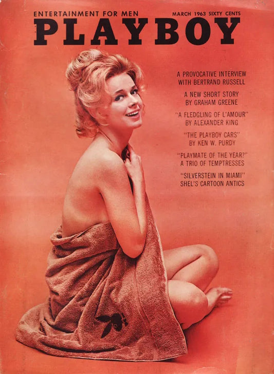 Playboy Magazine - March 1963 front cover