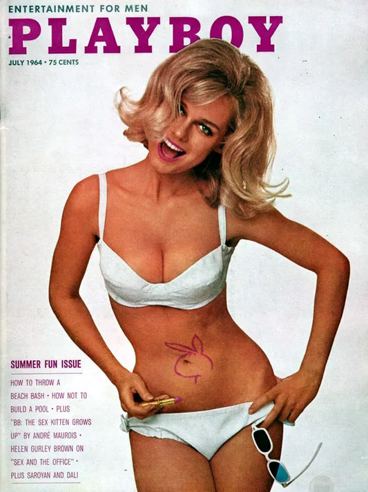 Playboy Magazine - July 1964 front cover