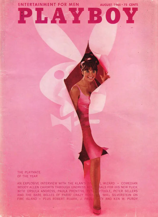 Playboy Magazine - August 1965 front cover