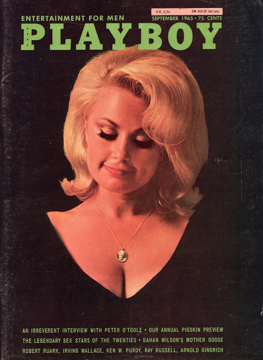 Playboy Magazine - September 1965 front cover