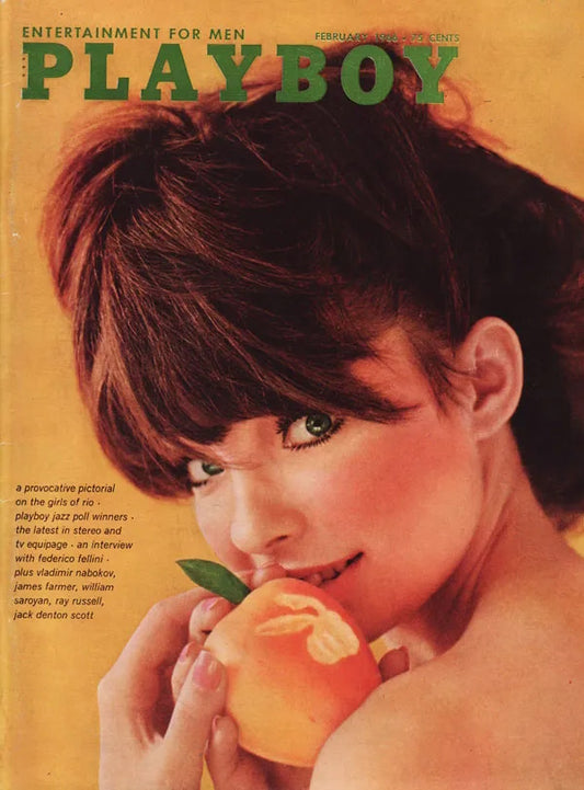 Playboy Magazine - February 1966 front cover