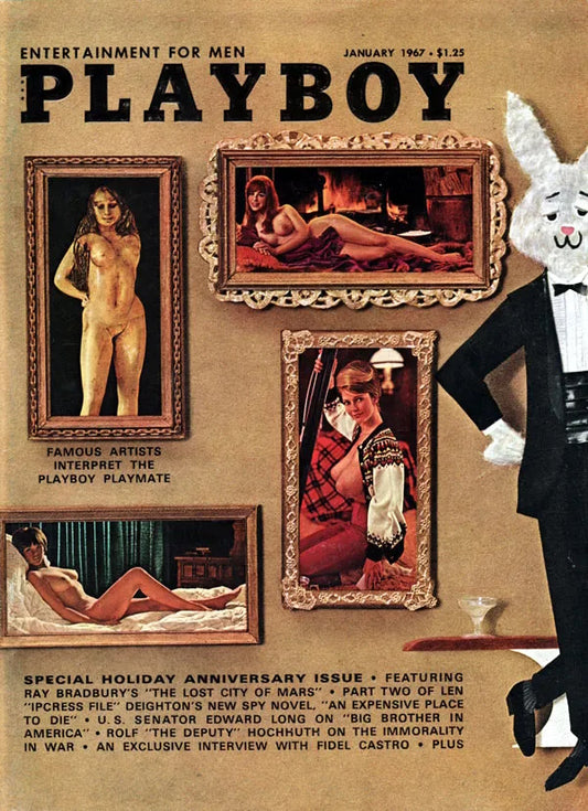 Playboy Magazine - January 1967 front cover