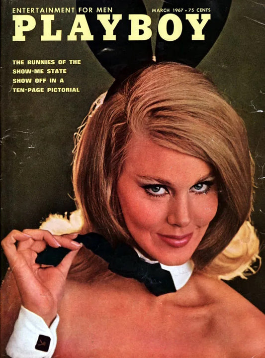 Playboy Magazine - March 1967 front cover