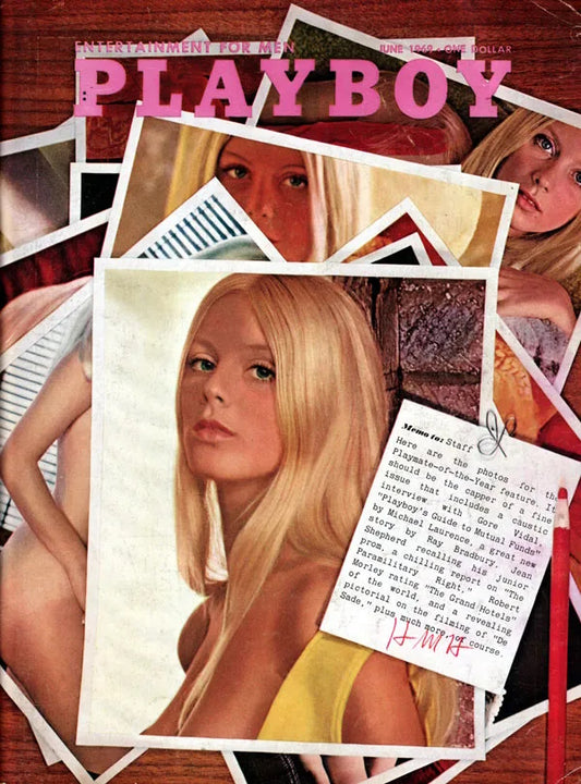 Playboy Magazine - June 1969 front cover