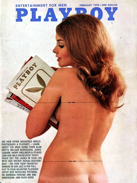 Playboy Magazine - February 1970 front cover
