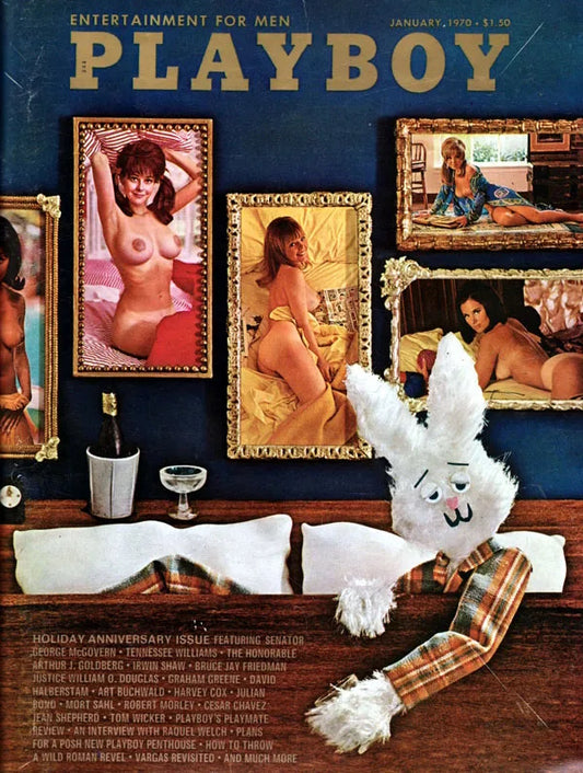 Playboy Magazine - January 1970 front cover