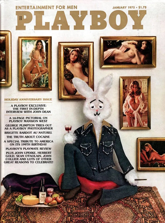 Playboy Magazine - January 1975 front cover