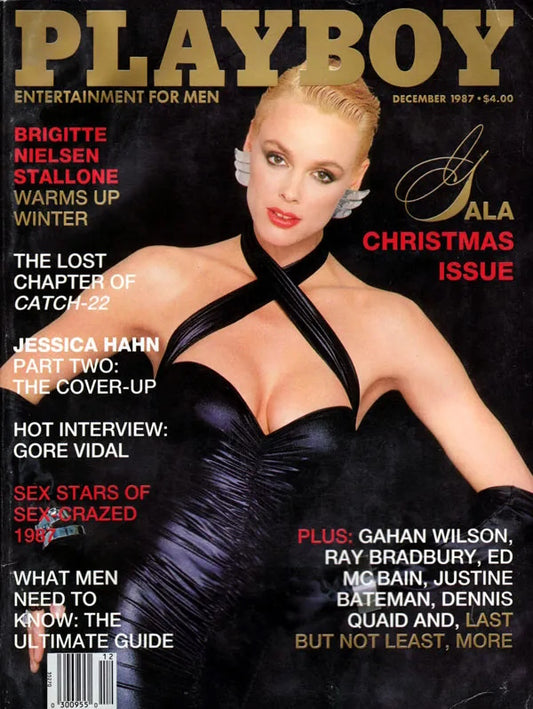 Playboy Magazine - December 1987 front cover