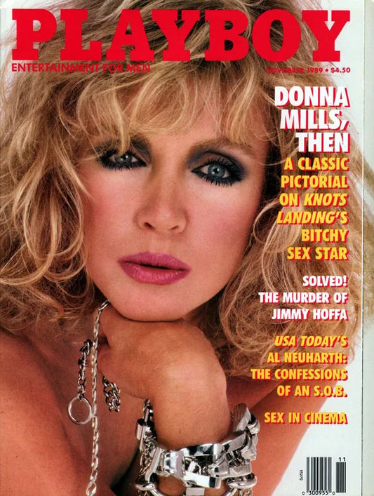 Playboy Magazine - November 1989 front cover