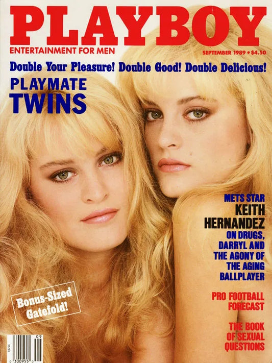 Playboy Magazine - September 1989 front cover