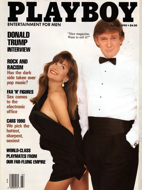 Playboy Magazine - March 1990 front cover