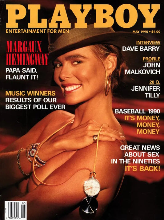 Playboy Magazine - May 1990 front cover