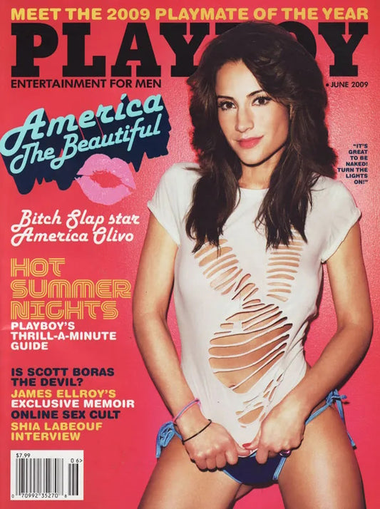 Playboy Magazine - June 2009 front cover
