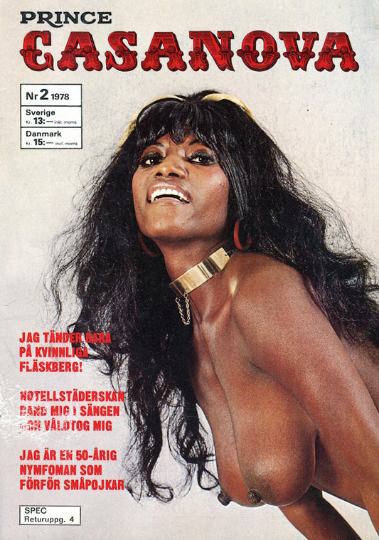 Prince Casanova # 02 (1978) framsida