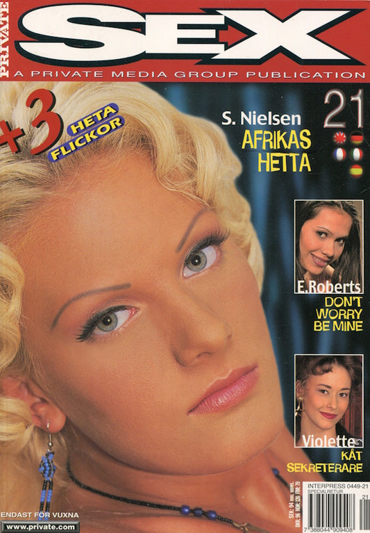 Private Sex Magazine # 021 framsida