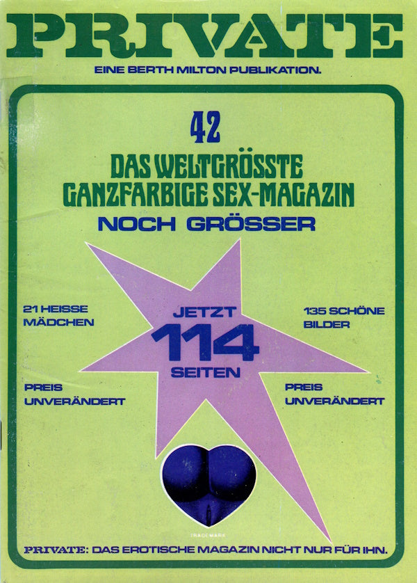 Private Magazine # 42 (1977) german cover