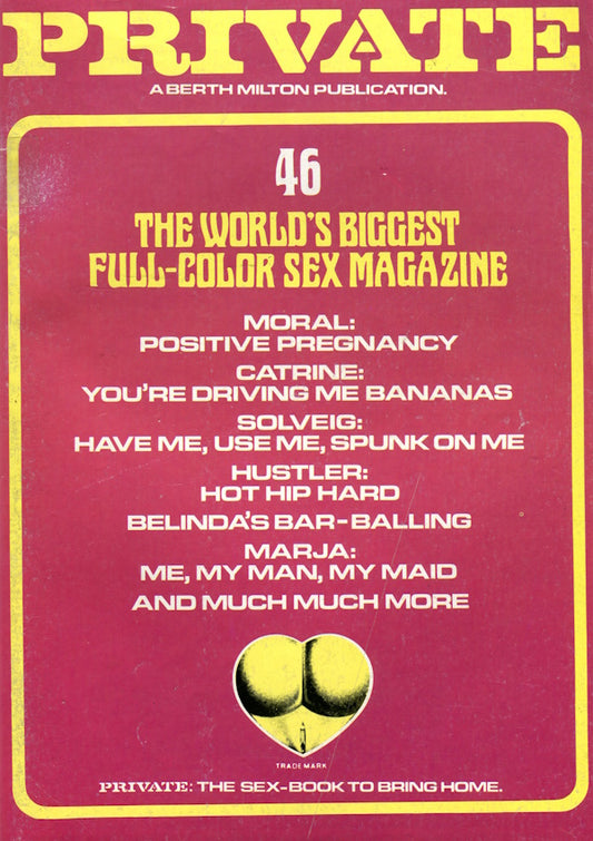 Private Magazine # 46 (1979) front cover
